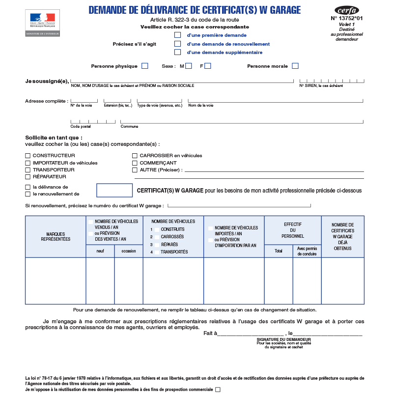 Demande D'agrément Code De La Route Ministère De L'intérieur